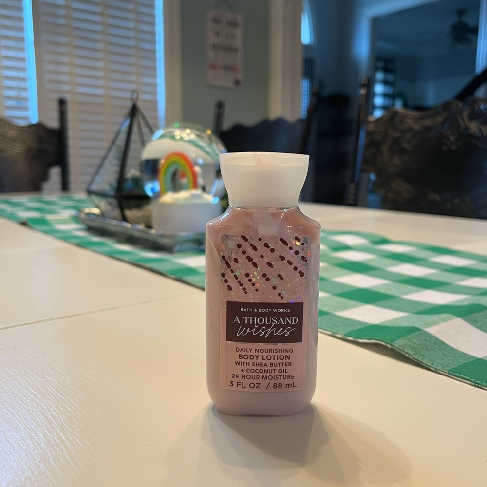 Bath and Bodyworks A Thousand Wishes body lotion 3 fl ounces